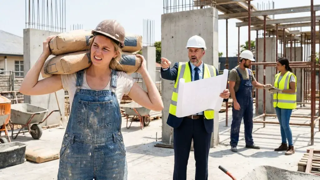El Millonario Reconoció a su Hija Desaparecida Trabajando en su Obra: Lo que el Capataz le Gritó Cambió Todo
