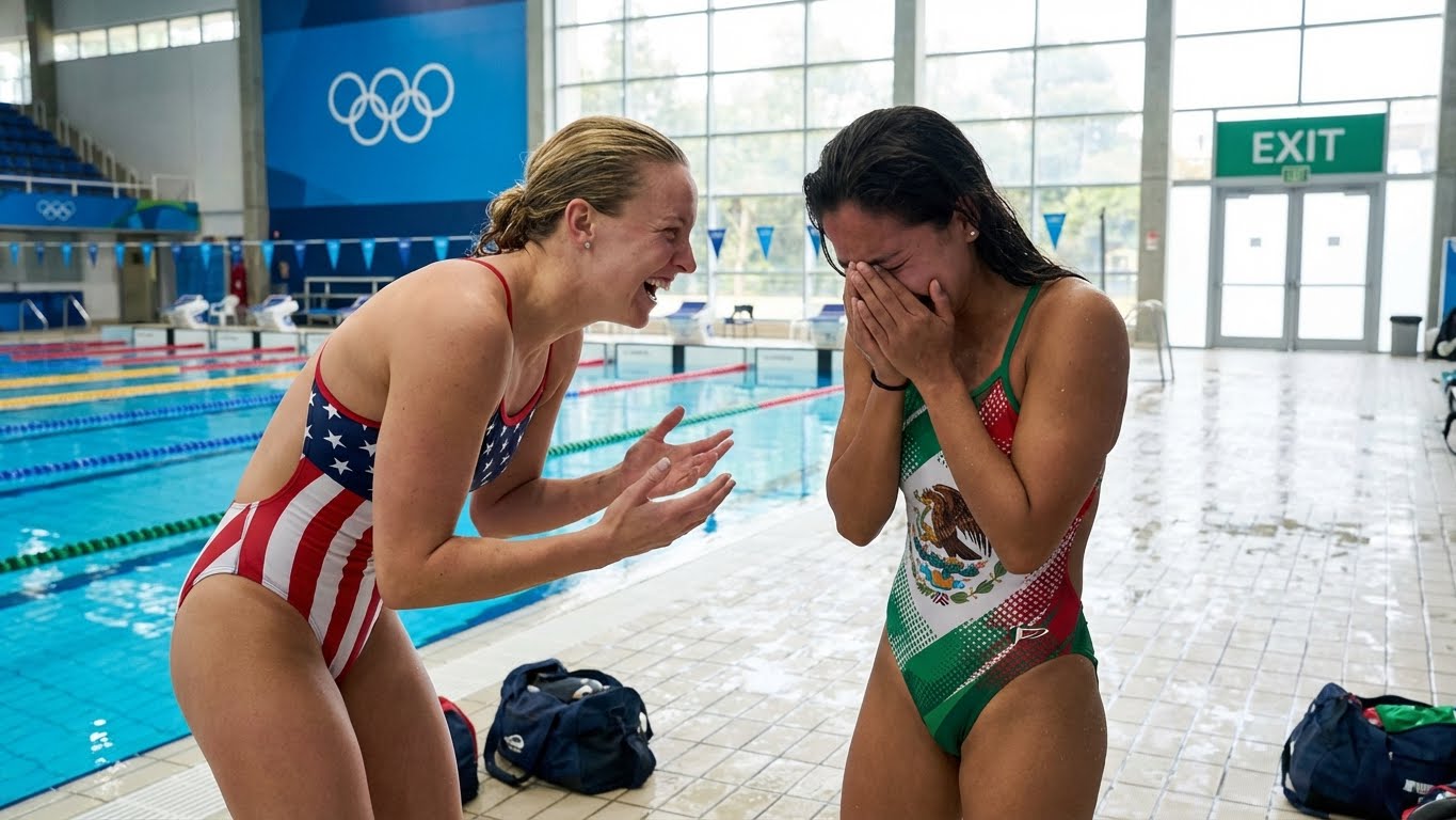 Le dijo ‘solo nadan en el Río Bravo’… y 2 minutos después la dejó fuera de la final