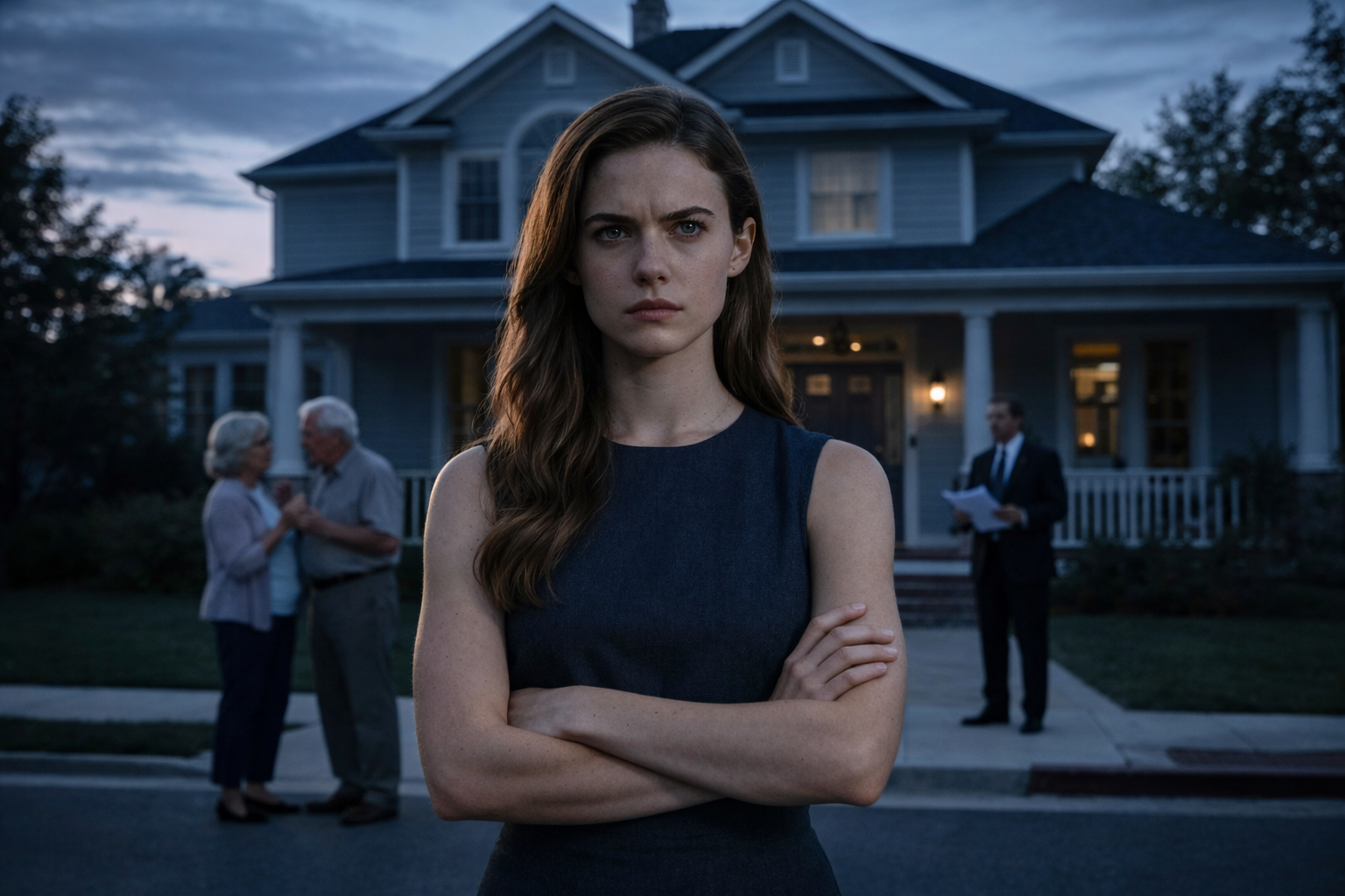 They gave me two days to leave the mansion I inherited, smiling like they’d already won. My mother whispered, “Pack quietly. Don’t embarrass us.”