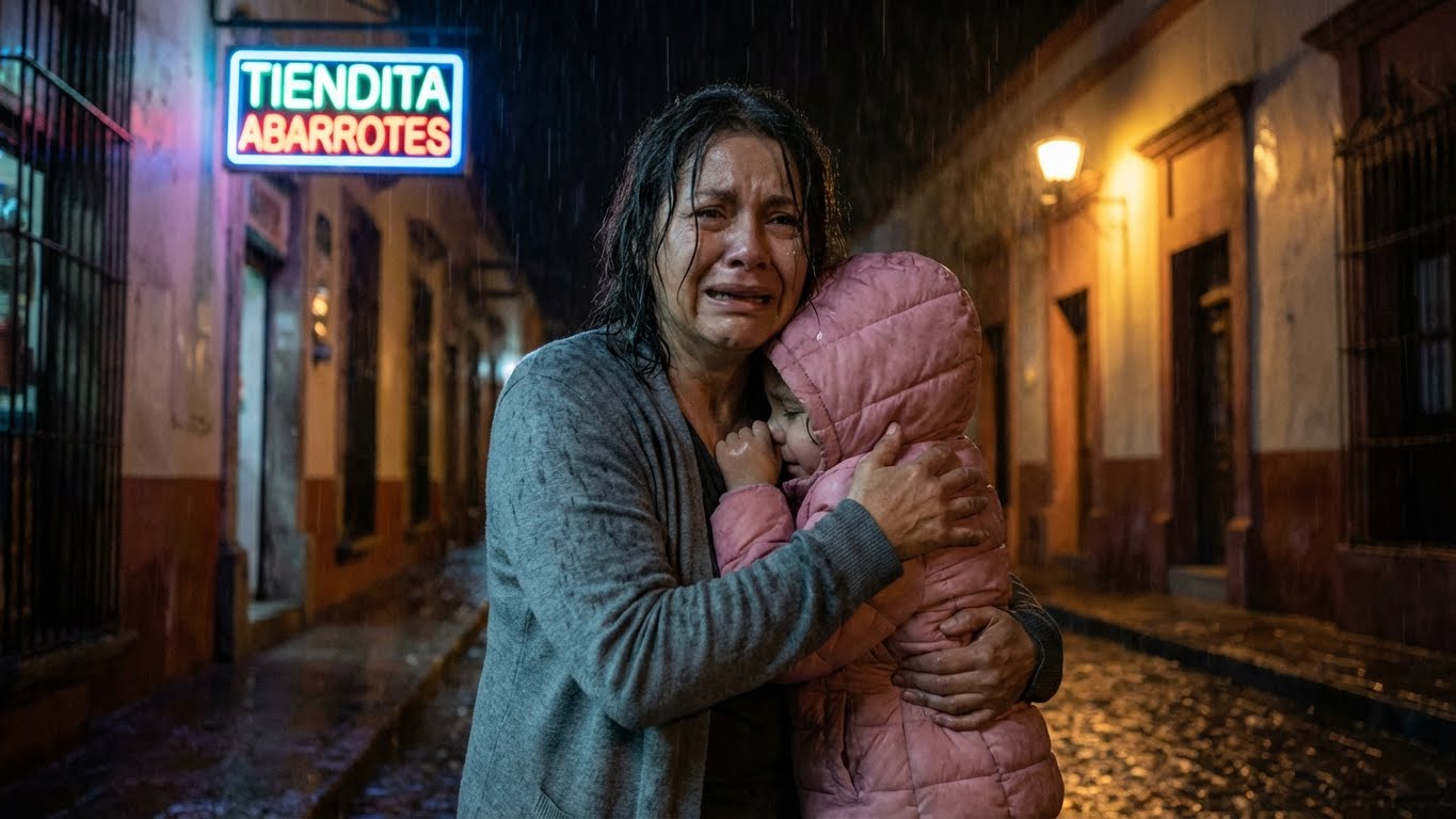 “Mamá, tengo hambre”… y el hombre que las miraba sabía exactamente lo que eso significaba