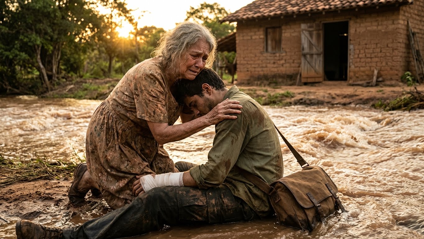 “Mis manos de 76 años sacaron un cuerpo atado del río. Estaba vivo… y era el millonario desaparecido que toda España buscaba…