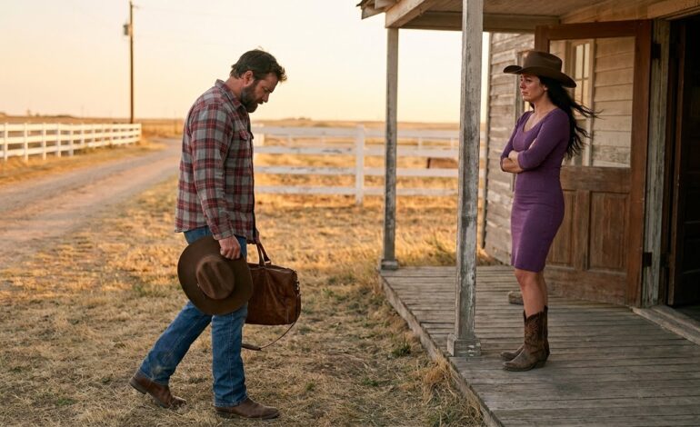 HOMBRE POBRE FUE A PEDIR TRABAJO EN UNA GRANJA… SIN SABER QUE LA DUEÑA CAMBIARÍA SU VIDA