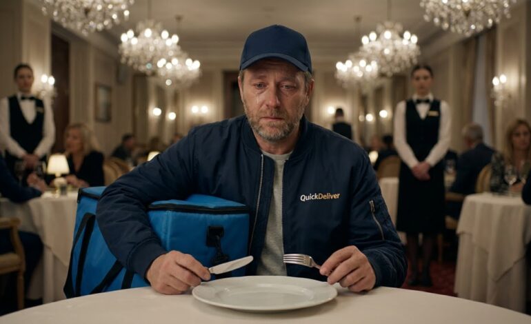 El propietario fingió ser ignorado durante 45 minutos, luego se levantó y congeló todo el restaurante.