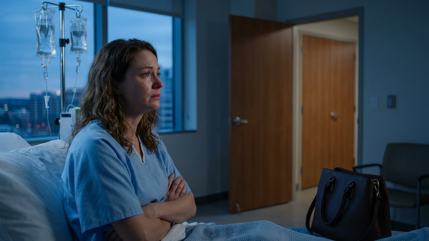 Mi esposo me acusó de acoso y la policía llamó. Estaba en el hospital.