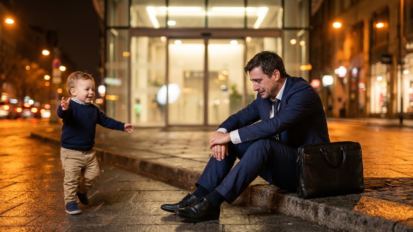 Un abrazo, una desaparición y un secreto familiar: la noche que destrozó a un empresario