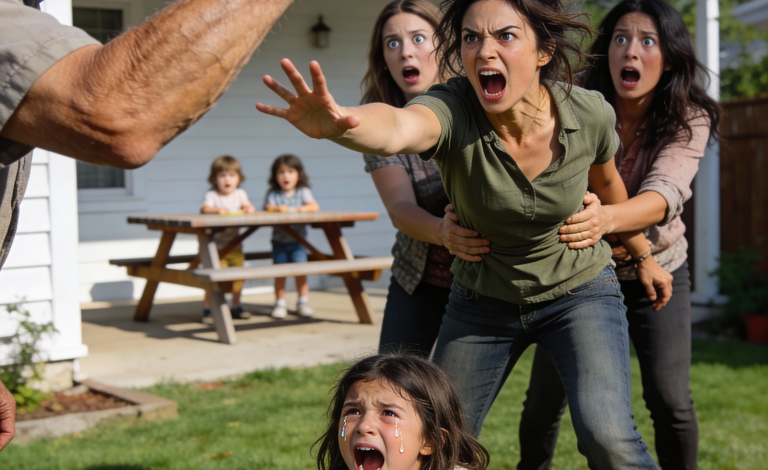 When I tried to shield my five-year-old daughter from my own father, my mother and sister grabbed me and forced me back while my father shouted, “That cheap little girl of yours needs to learn respect.”