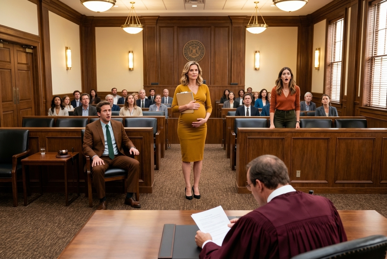 He Walked Into Court With His Girlfriend On His Arm As If Victory Was Guaranteed — But When the Judge Looked Up and Said, “We Need To Address Something First,” Everything He Thought He Controlled Started To Slip Away