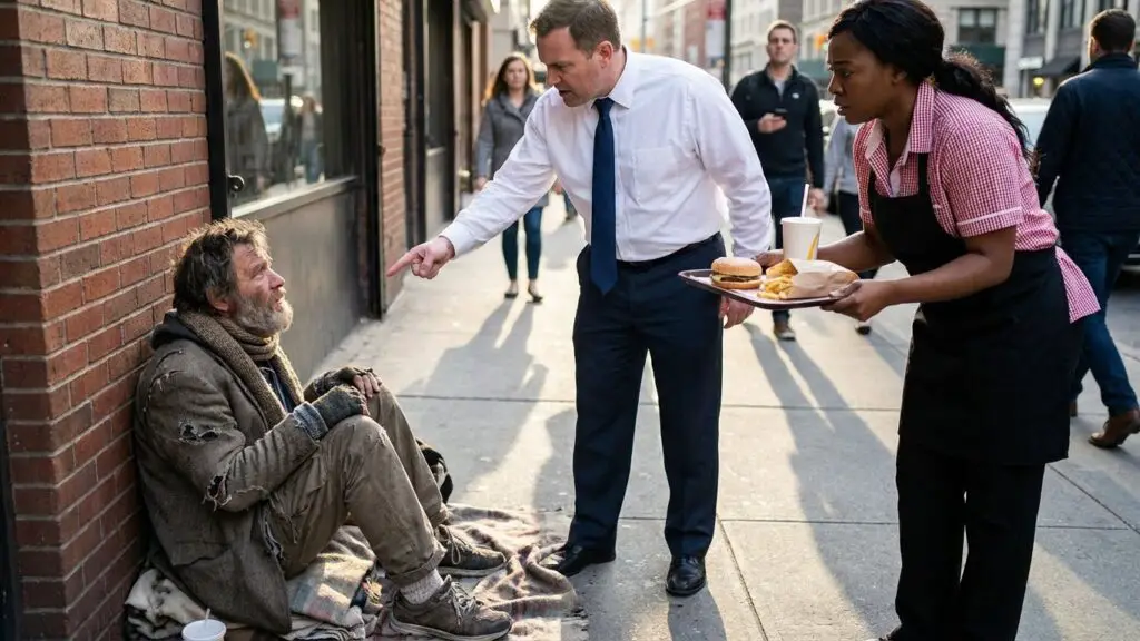 El Dueño Millonario: El Gerente despidió a la camarera por ayudar a un vagabundo, sin saber que era el verdadero propietario del restaurante