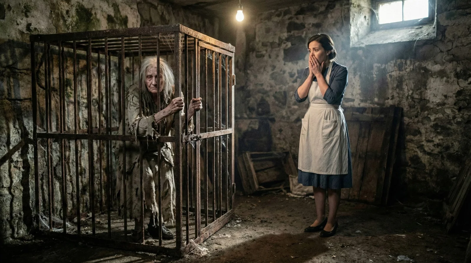 El Secreto del Sótano: La confesión de la mujer enjaulada que paralizó a la policía