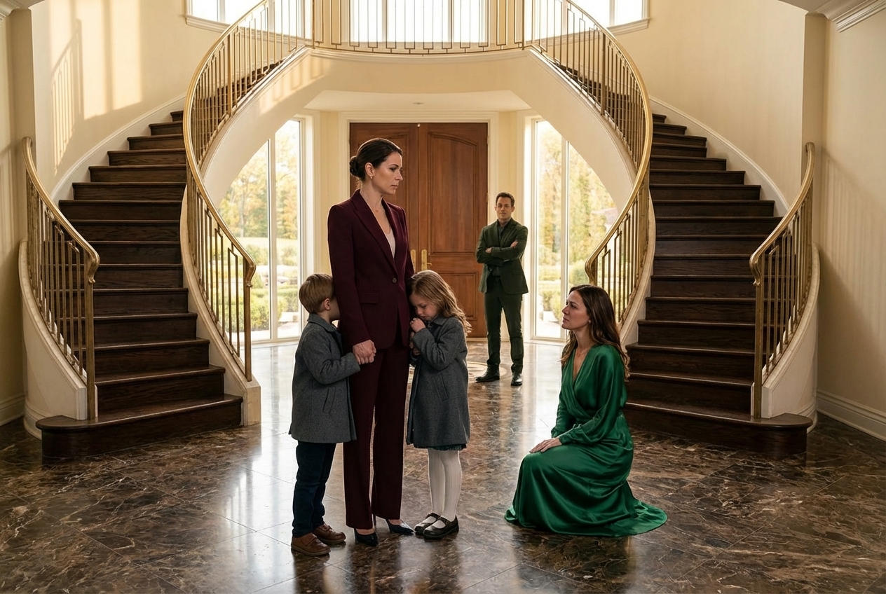 Gastó 20 millones de dólares en una casa para su amante. Su esposa no dijo nada, hasta cinco días después, cuando llegó con dos invitados inolvidables