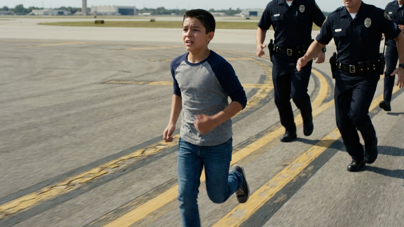 Un niño descalzo detuvo el jet del multimillonario… y destapó una traición mortal