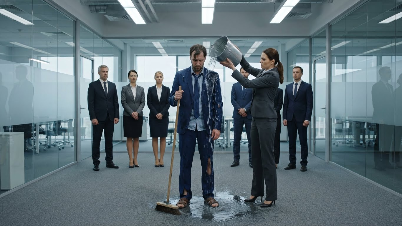 Creyó que era un simple limpiador… y terminó destruyendo su carrera en 24 horas