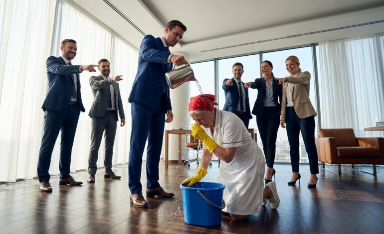 Creyeron que era “nadie”… hasta que soltó una frase que hizo temblar a toda la empresa