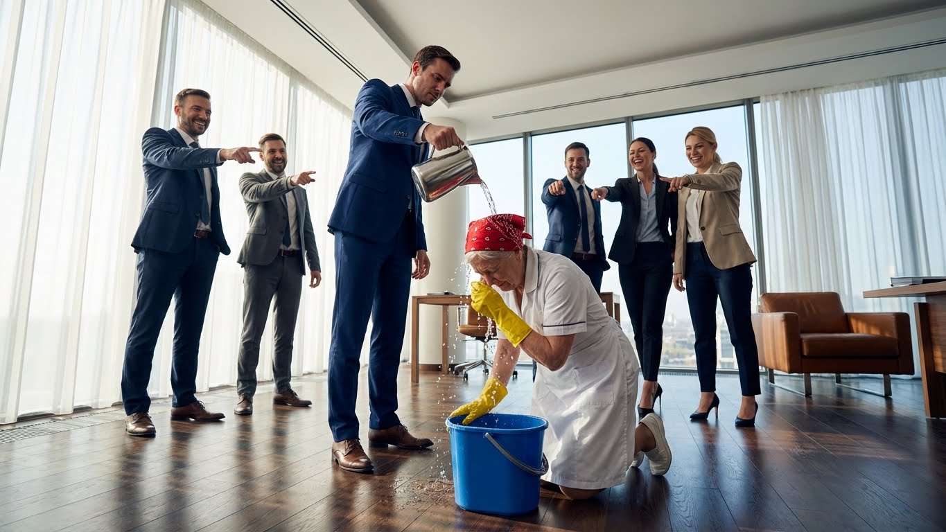 Creyeron que era “nadie”… hasta que soltó una frase que hizo temblar a toda la empresa