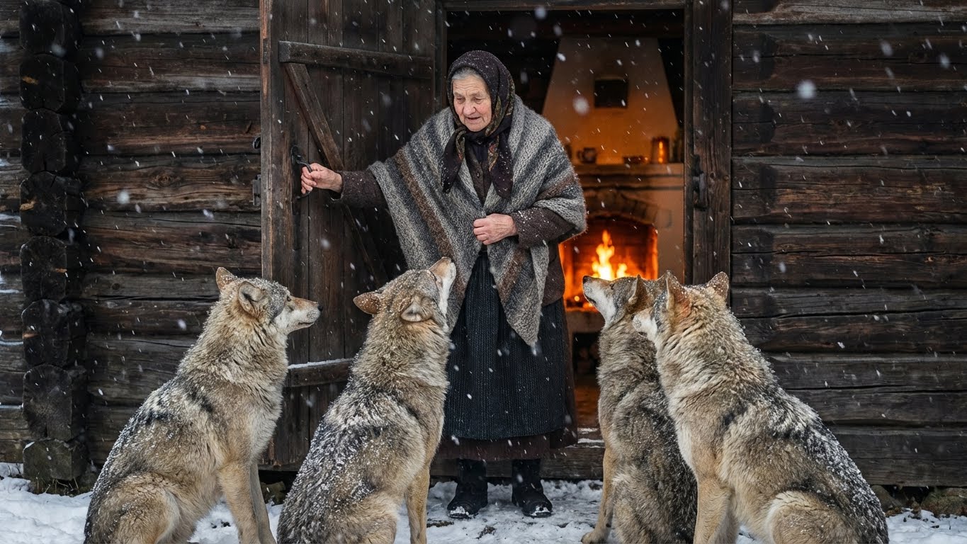 Los lobos no venían por comida… venían huyendo de algo peor