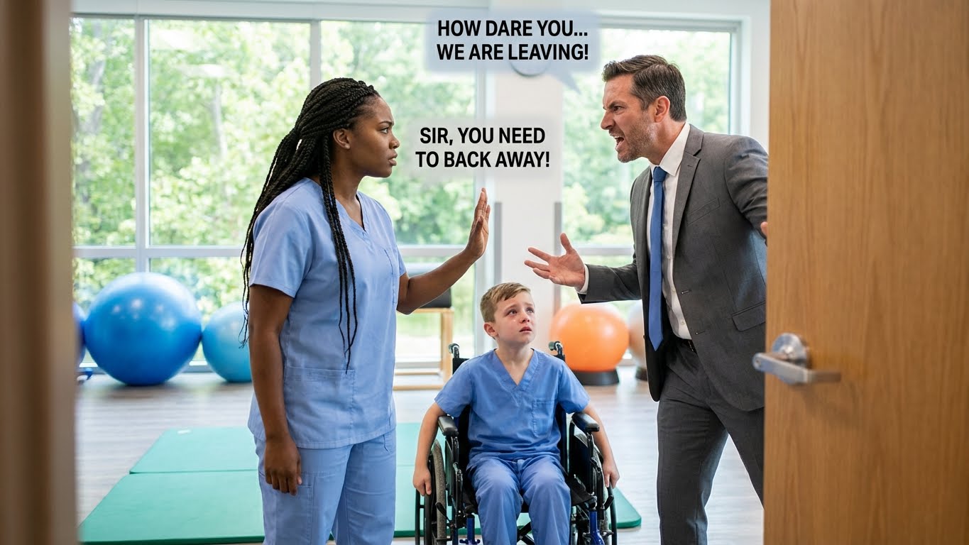 Creyó que la empleada los estaba engañando… hasta que vio a sus hijos DE PIE