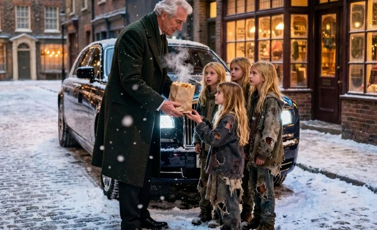 A Dying Millionaire With 24 Hours Left Takes In Four Homeless Kids… What Happens That Night Stuns Everyone….