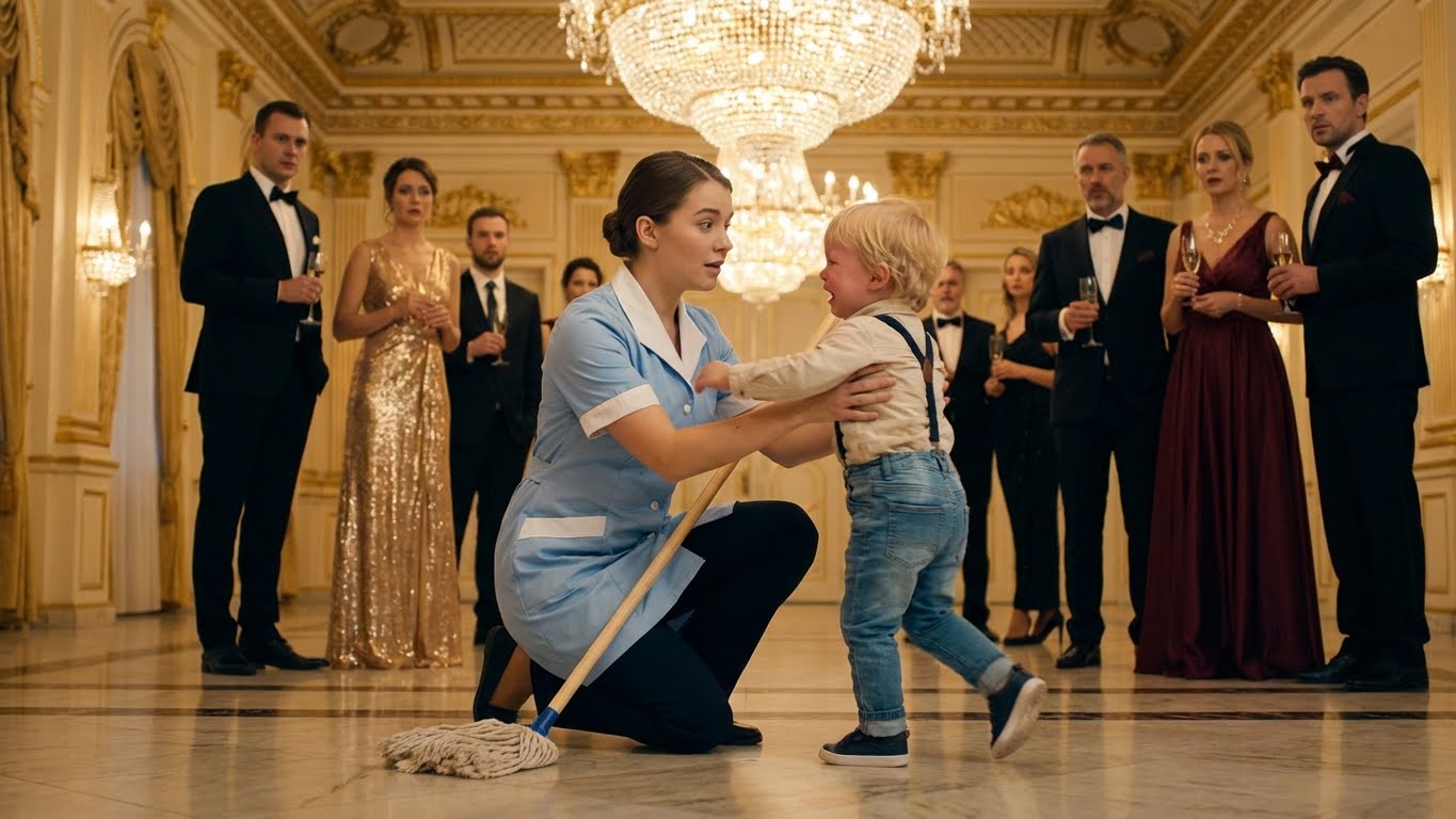 Dijo solo una palabra: ‘Mamá’… y el vestíbulo entero se quedó sin aire