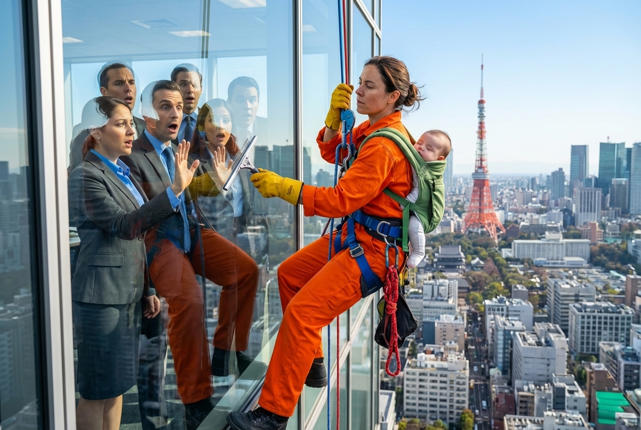 The Millionaire Who Gave Up on High-Society Women… Only to Fall for a Window-Cleaning Single Mom. What happened next left everyone speechless…