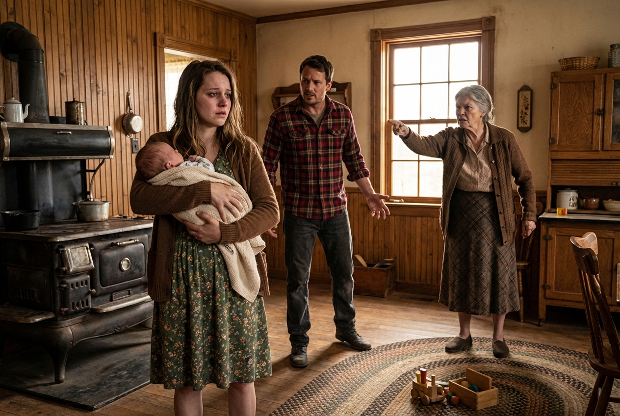 Sleep in the storeroom if you won’t respect my mother,” I told her— but at sunrise, the only thing left in that room was regret