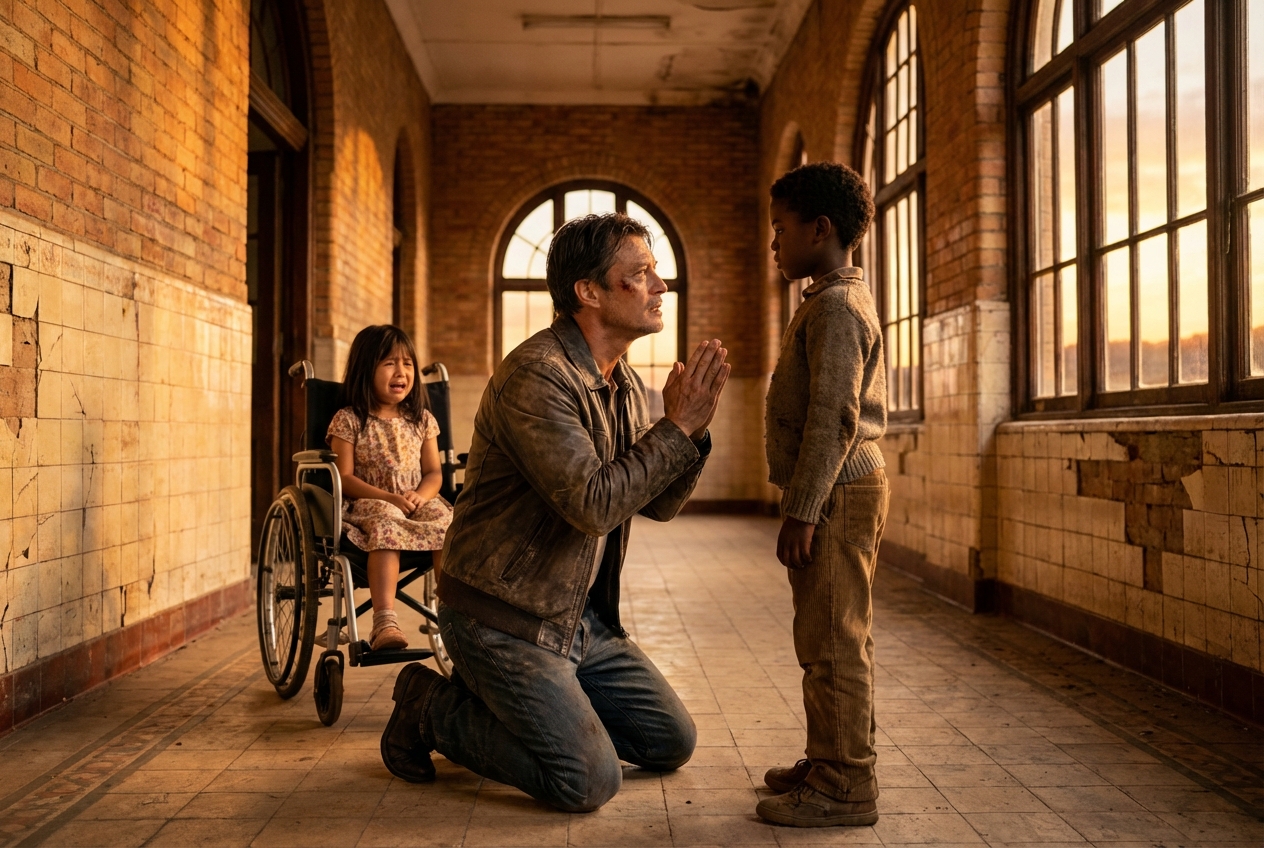 “Make my daughter walk and I’ll adopt you,” the rich man promised—thinking it was an impossible bargain