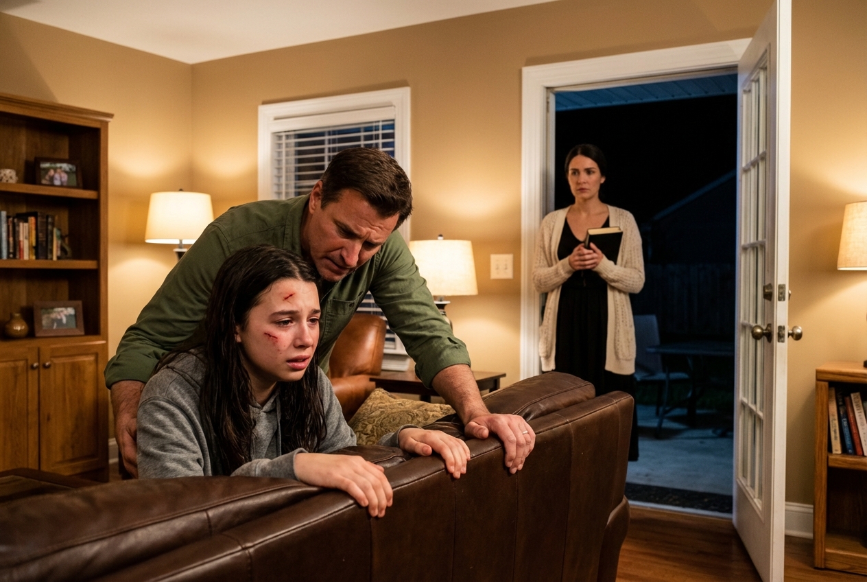 My dad slammed my head into the sink. My mom said, ‘Pray—don’t complain.’ They told church I was a thief and an addict… until I read my sister’s final letter