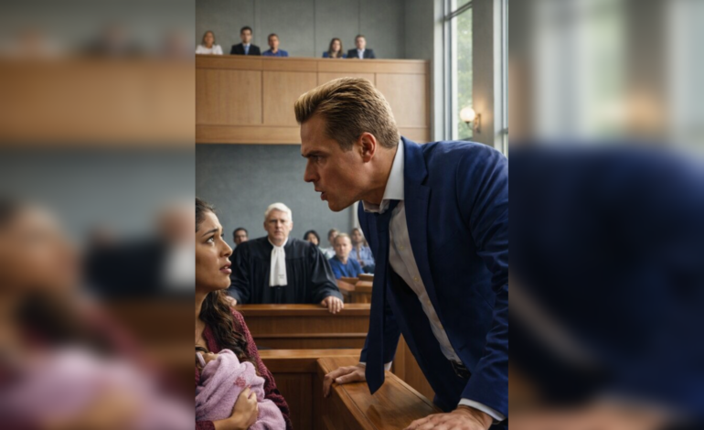 “Take your brat and get out”: What the judge revealed next left my husband devastated