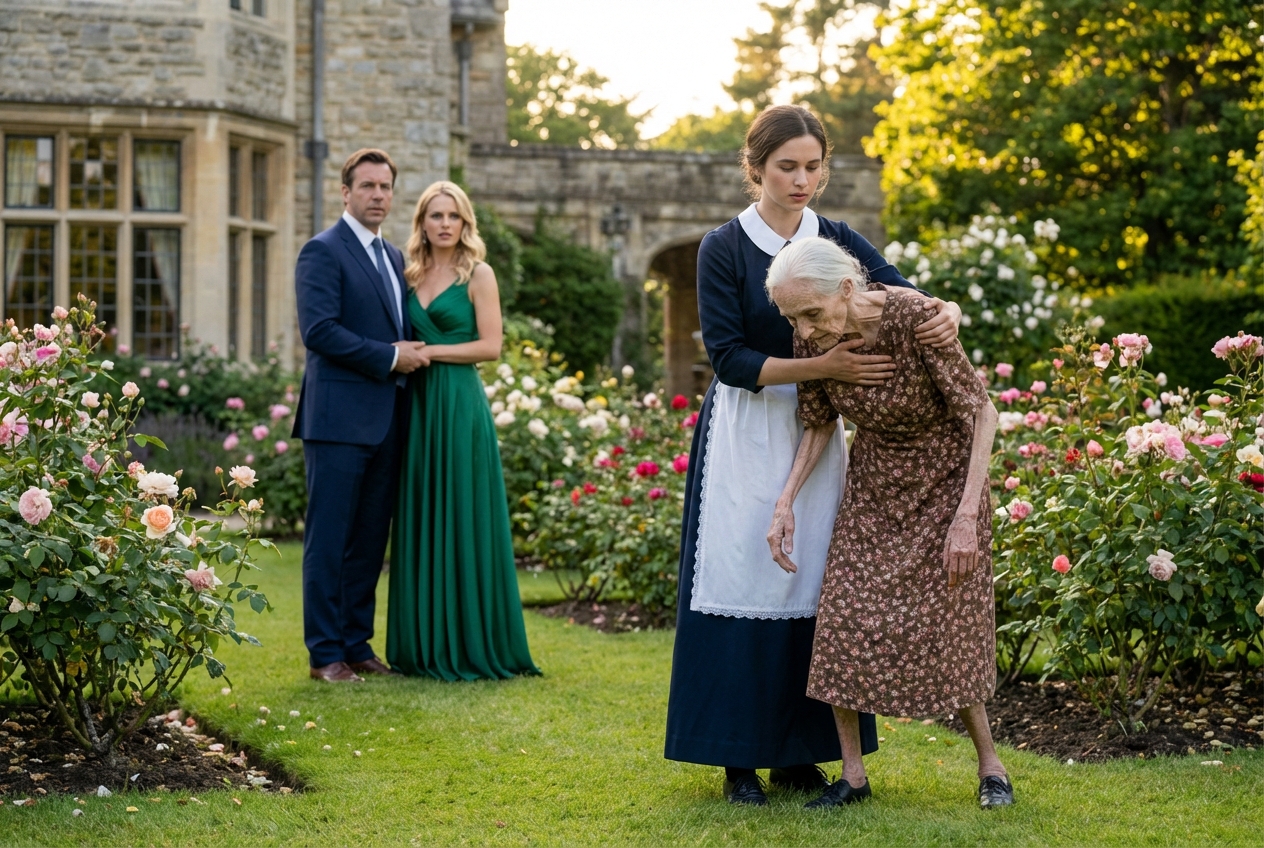 The millionaire’s mother was getting worse every day, until the cleaning lady intervened and saved everything