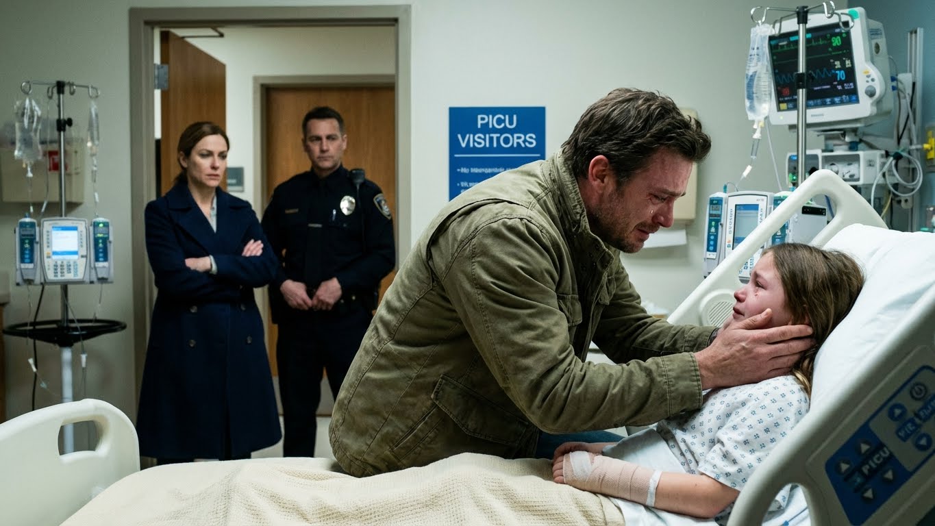 The hospital called: ‘Your 8-year-old is in critical condition.’ When I arrived, my daughter whispered, ‘Stepmom burned my hands… she said thieves deserve it.’ I only took bread because I was hungry.