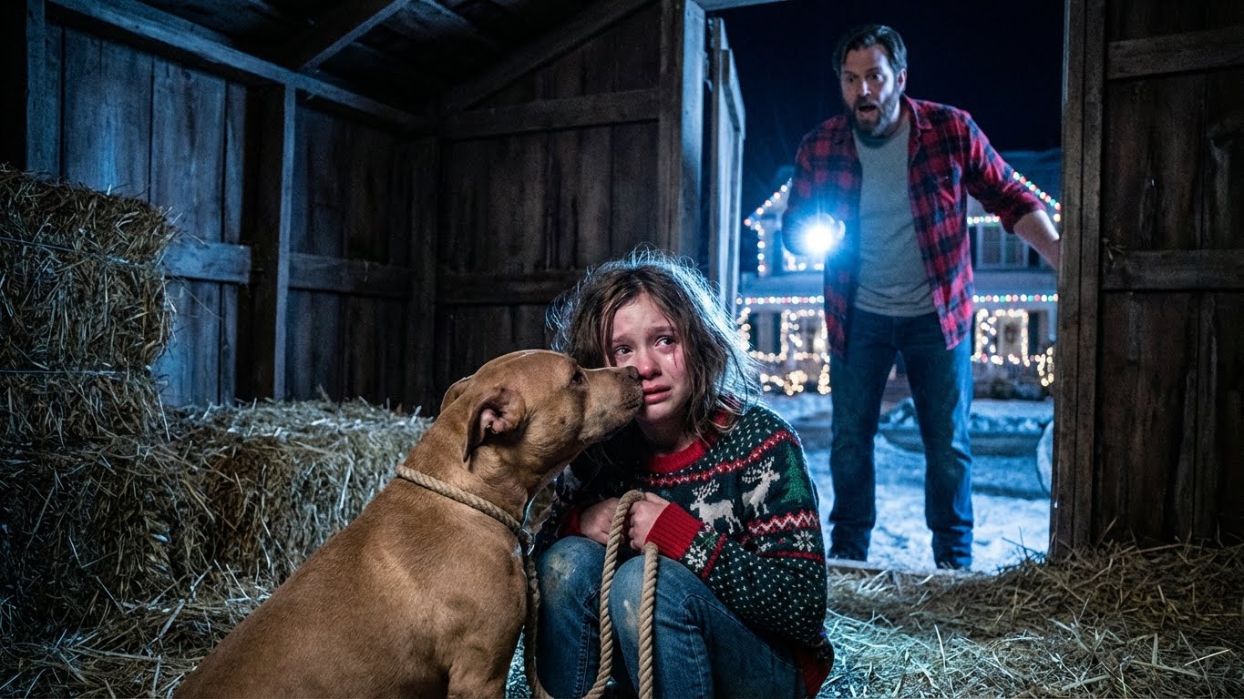 Me encerraron con un pitbull hambriento en Nochebuena… y mi propia familia brindaba al lado