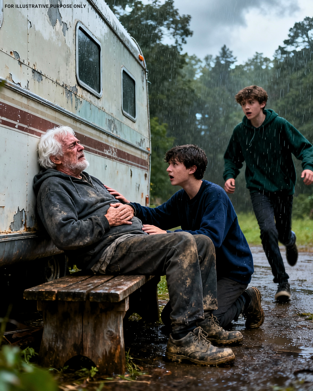 Two Classmates Cared for an Elderly Man Living in a Trailer – One Day, They Got a Call from His Lawyer