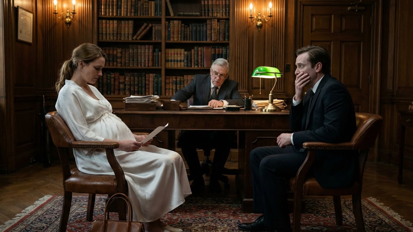 Ella Llegó Para El Divorcio — Él Quedó Impactado Cuando La Vio — Estaba Embarazada De Siete Meses