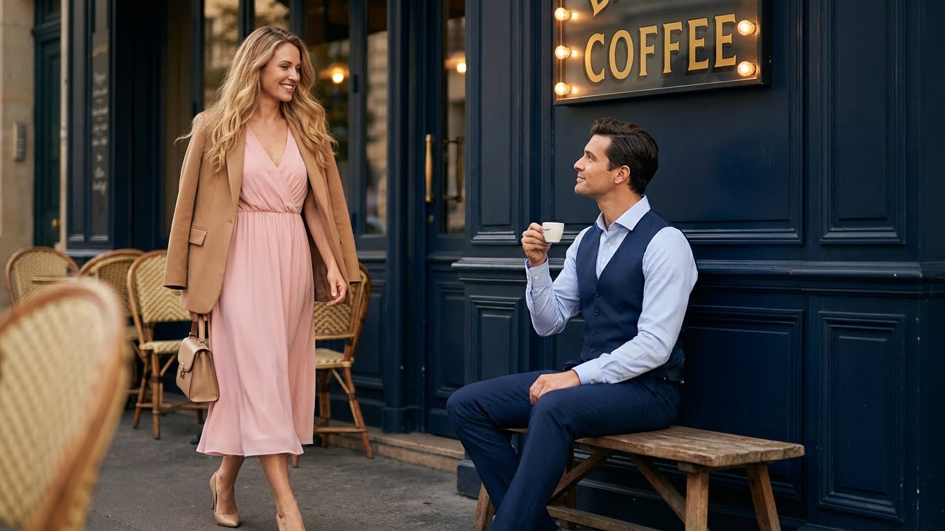 “FINGE SER MI PAREJA” LE SUPLICÓ AL HOMBRE DEL BANCO… RESULTÓ SER UN MILLONARIO QUE CAMBIARÍA