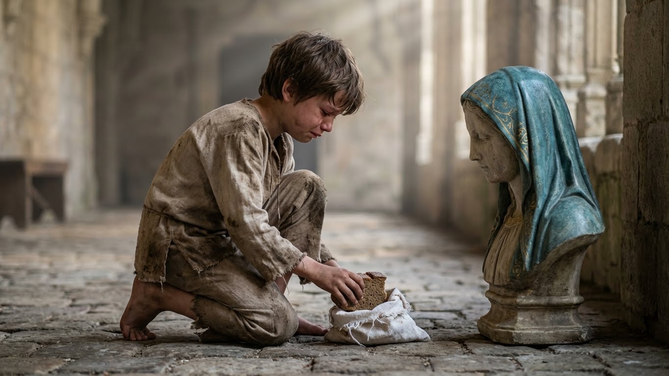 En México, un niño mendigo ofreció pan a la Virgen… y ocurrió lo impensable