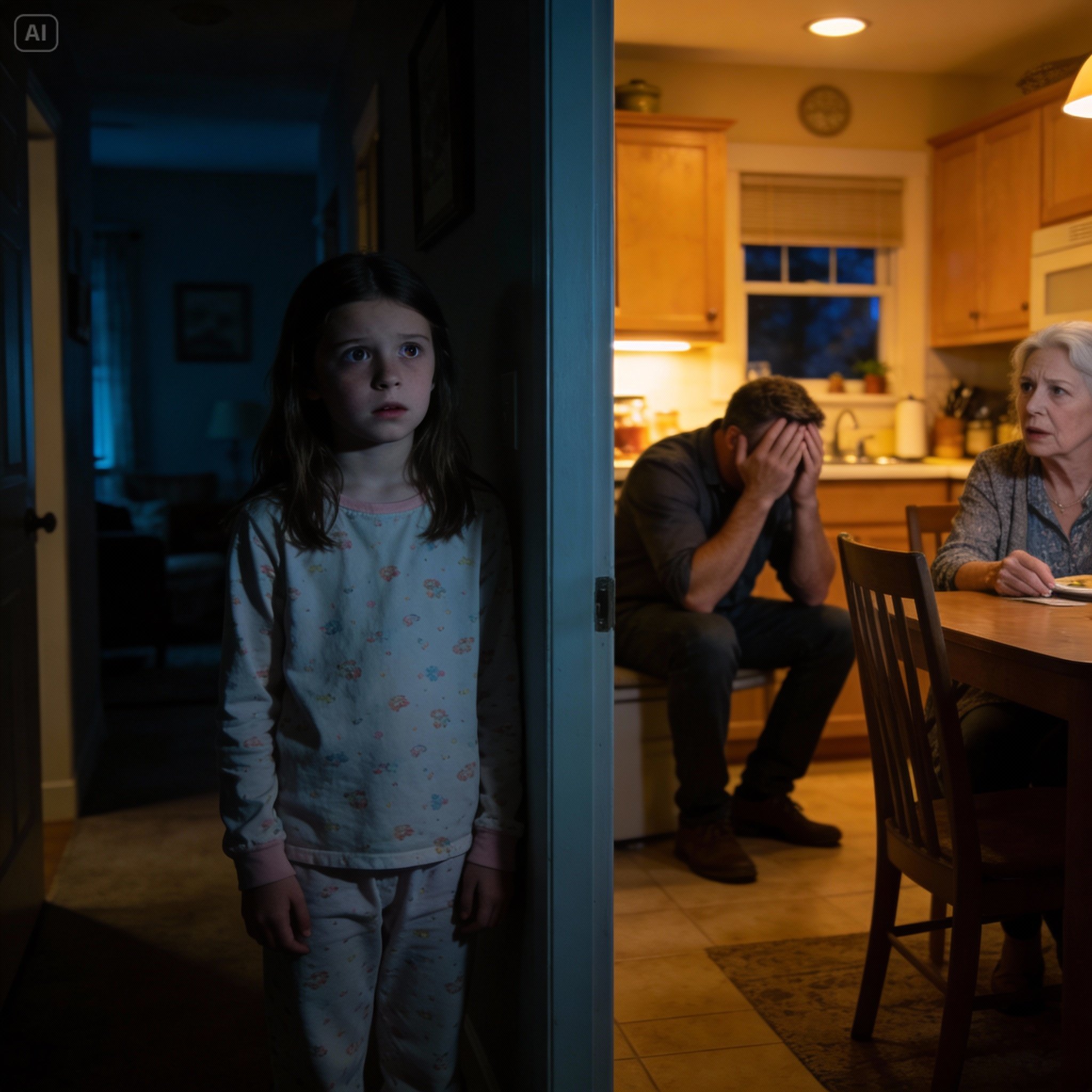 I heard my husband say he wished we never had kids. His mom told him to hold on a little longer. My daughter overheard it and went pale. I didn’t confront them — I planned. Ten days later, the police got involved.