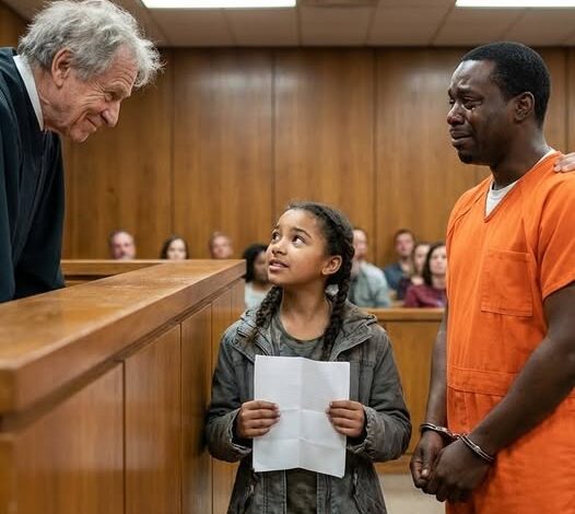 Una niña negra le dijo al juez: “Defenderé a mi papá”. Se rieron y luego todo cambió.