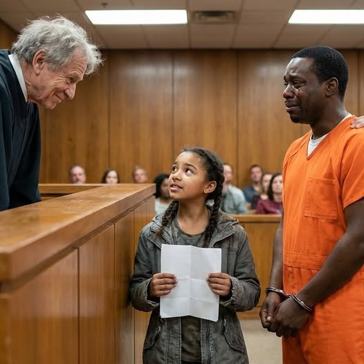Una niña negra le dijo al juez: “Defenderé a mi papá”. Se rieron y luego todo cambió.