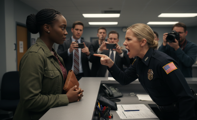 “¡Muéstrame tus documentos AHORA!” — lo que pasó después fue algo que nadie esperaba.