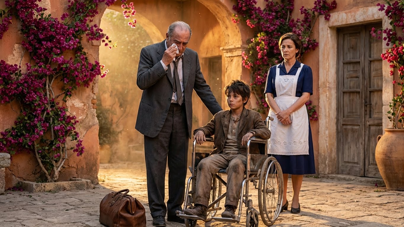 El empresario siguió a la señora de la limpieza, y lo que descubrió lo hizo llorar…