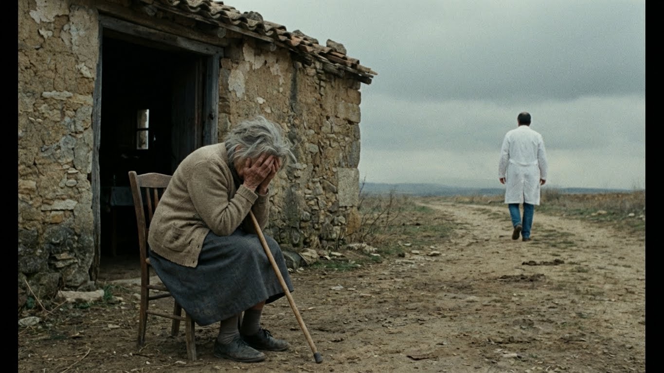 EL HIJO SE GRADUÓ EN MEDICINA Y ABANDONÓ A SU MADRE CIEGA EN LA POBREZA… HASTA QUE LA VIDA LE DIO