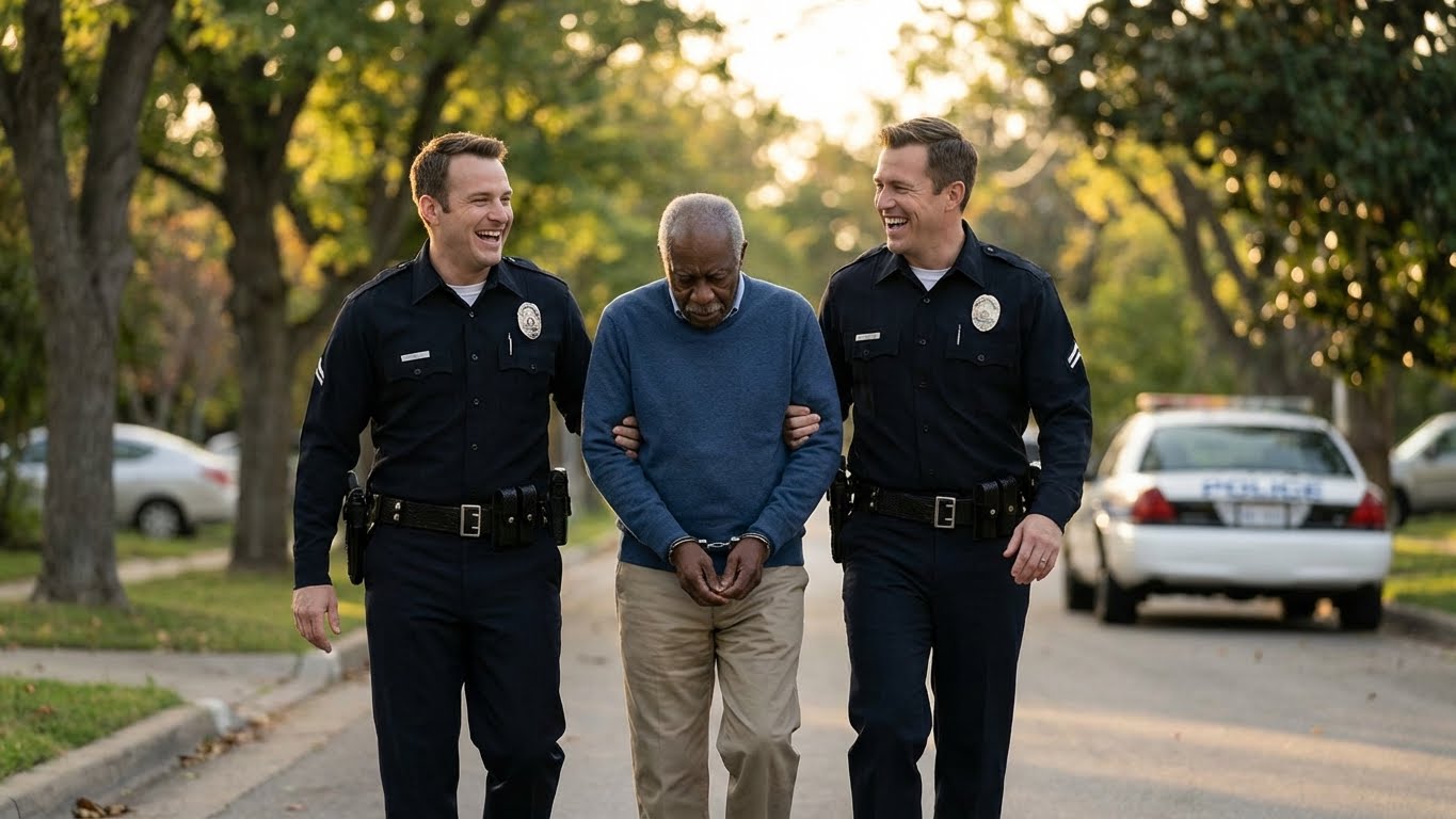 La policía arresta a un veterano negro y se sorprende al descubrir que es el padre de un…