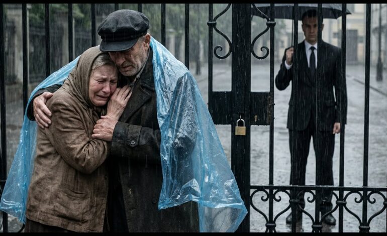 MILLONARIO LLEGA DE SORPRESA Y ENCUENTRA A SUS PADRES EN LA LLUVIA. LO QUE DESCUBRIÓ LO CAMBIÓ TODO…