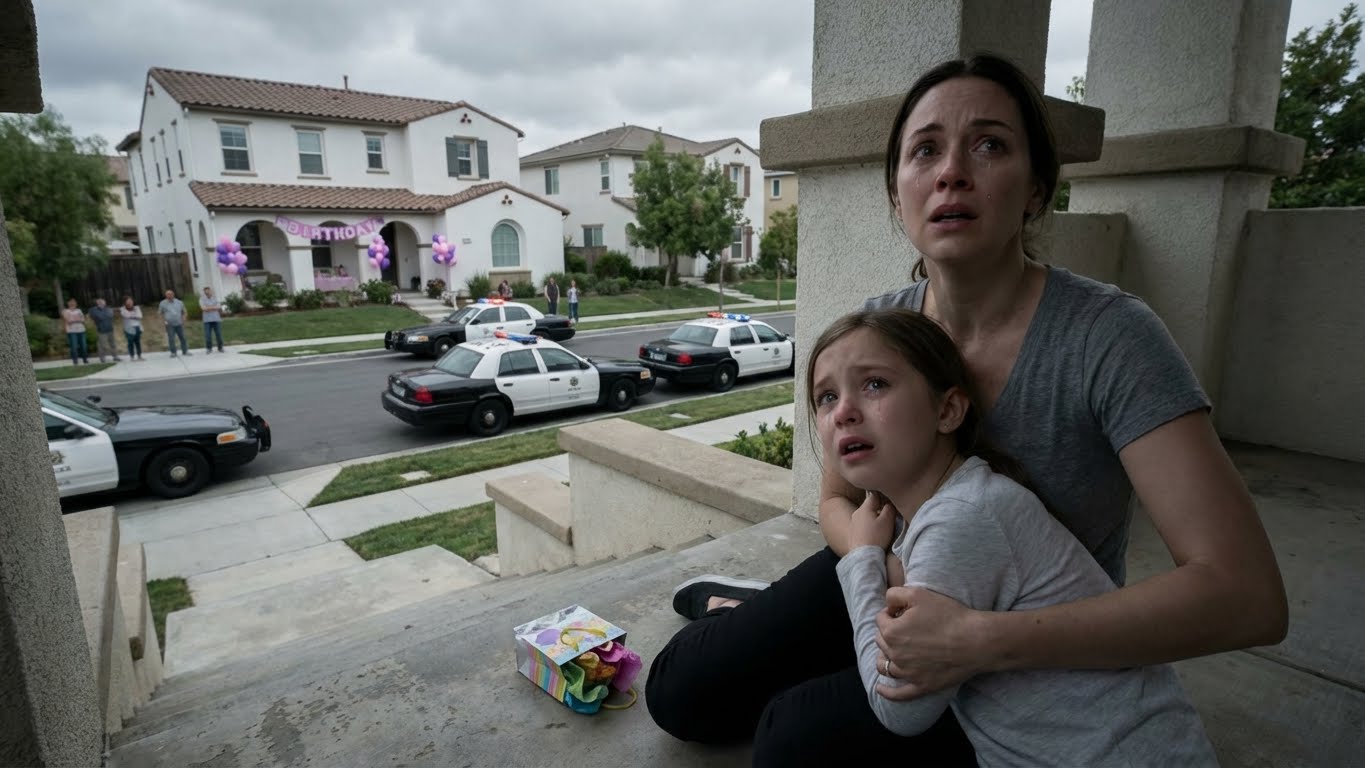 Mi esposo me gritó por teléfono: ‘¡Agarra a la niña y sal corriendo ya!’ — Diez minutos después, la policía rodeó toda la casa
