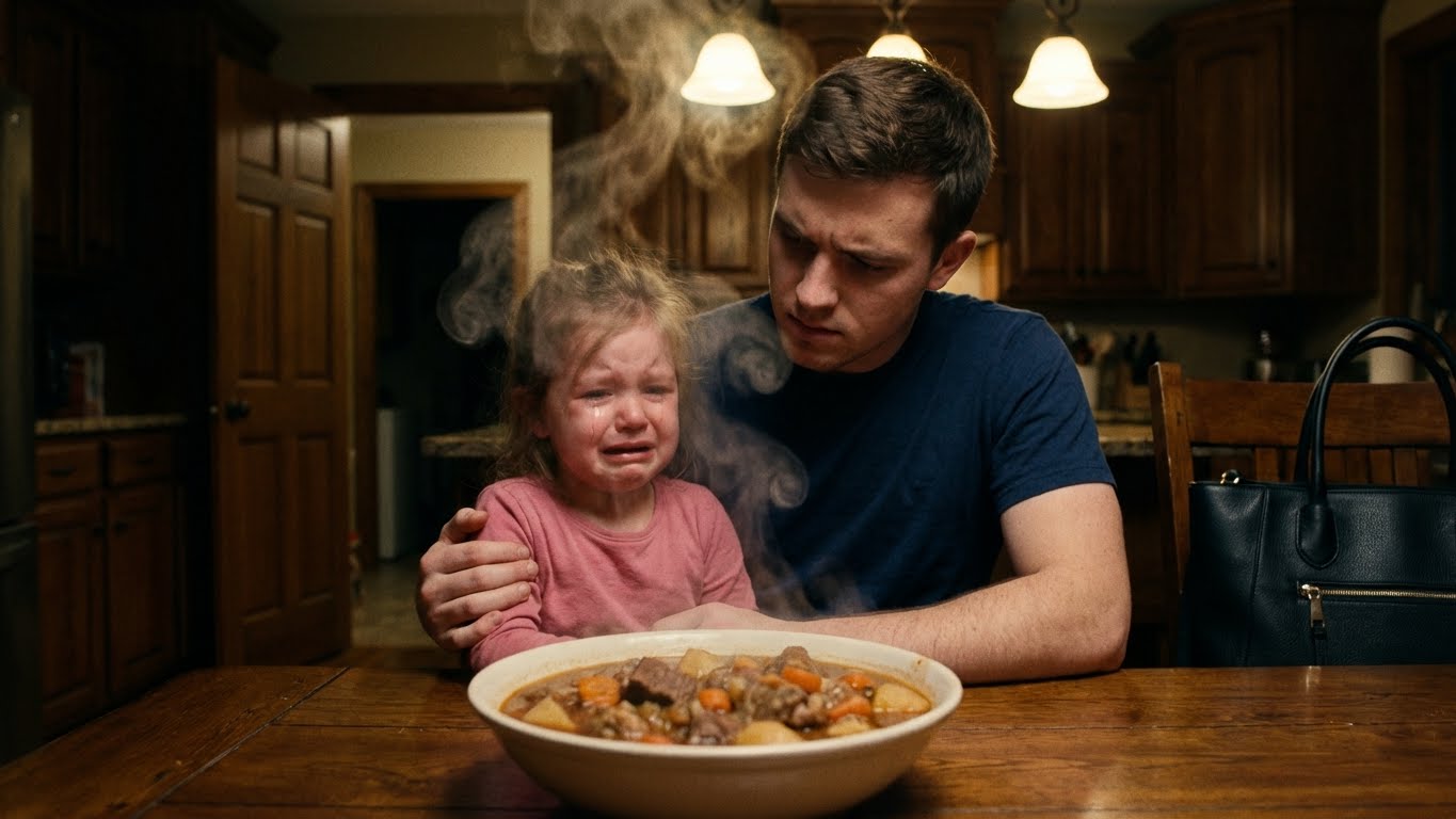 Solo cuidé a mi sobrina de 5 años por unos días, pensando que todo sería completamente normal. Hasta que durante la cena dijo una frase breve que me heló la sangre y me hizo empezar a dudar de todo.