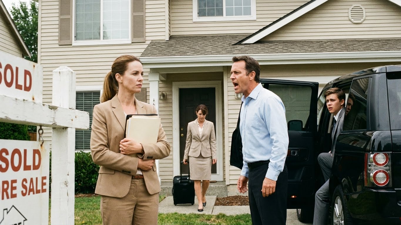 Mi marido volvió de viaje con su amante… y con toda la familia de ella. Pero cuando llegaron, SE QUEDARON HELADOS: la casa había sido VENDIDA — y lo que descubrían después los dejó sin aliento…