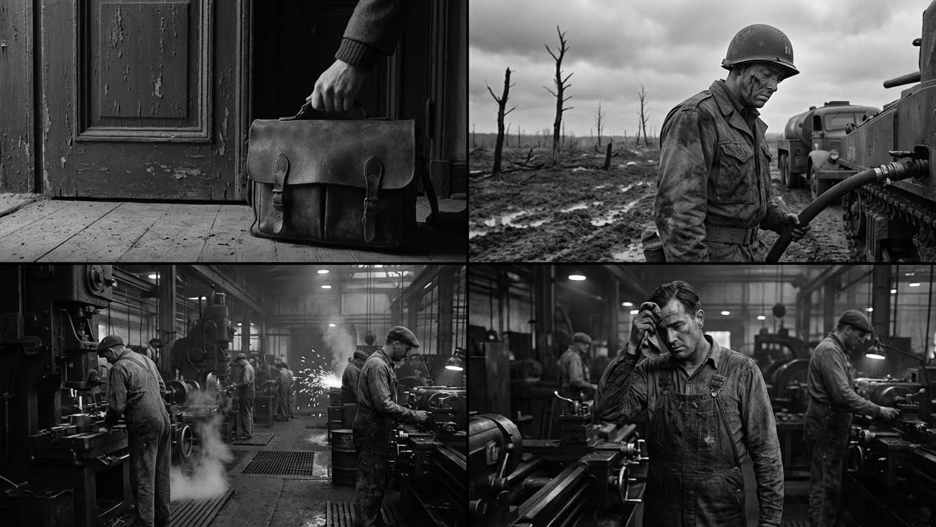 Los tanques del ejército estadounidense se morían sin combustible, así que un mecánico construyó un camión salvavidas.