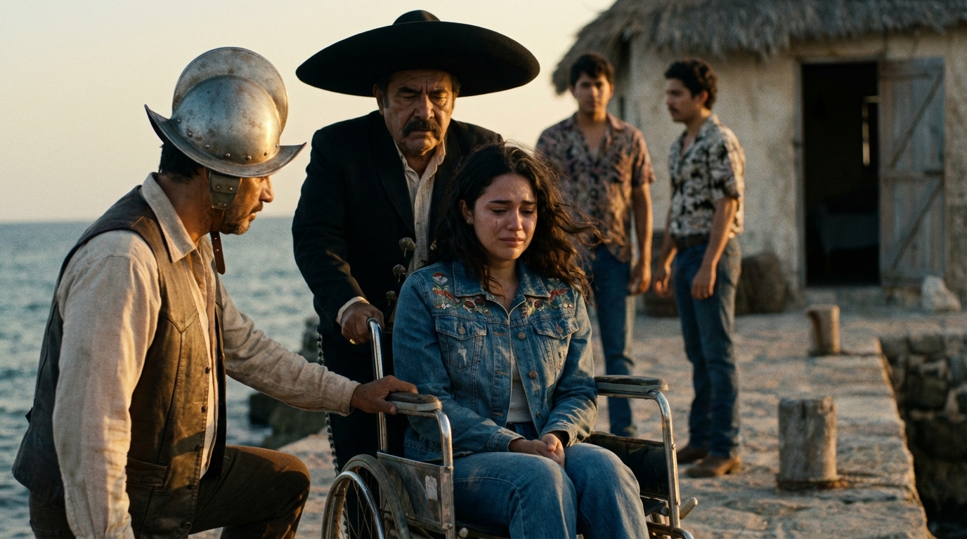 Chicos se burlan de una joven en silla de ruedas y un rugido de motos inesperado lo cambia todo