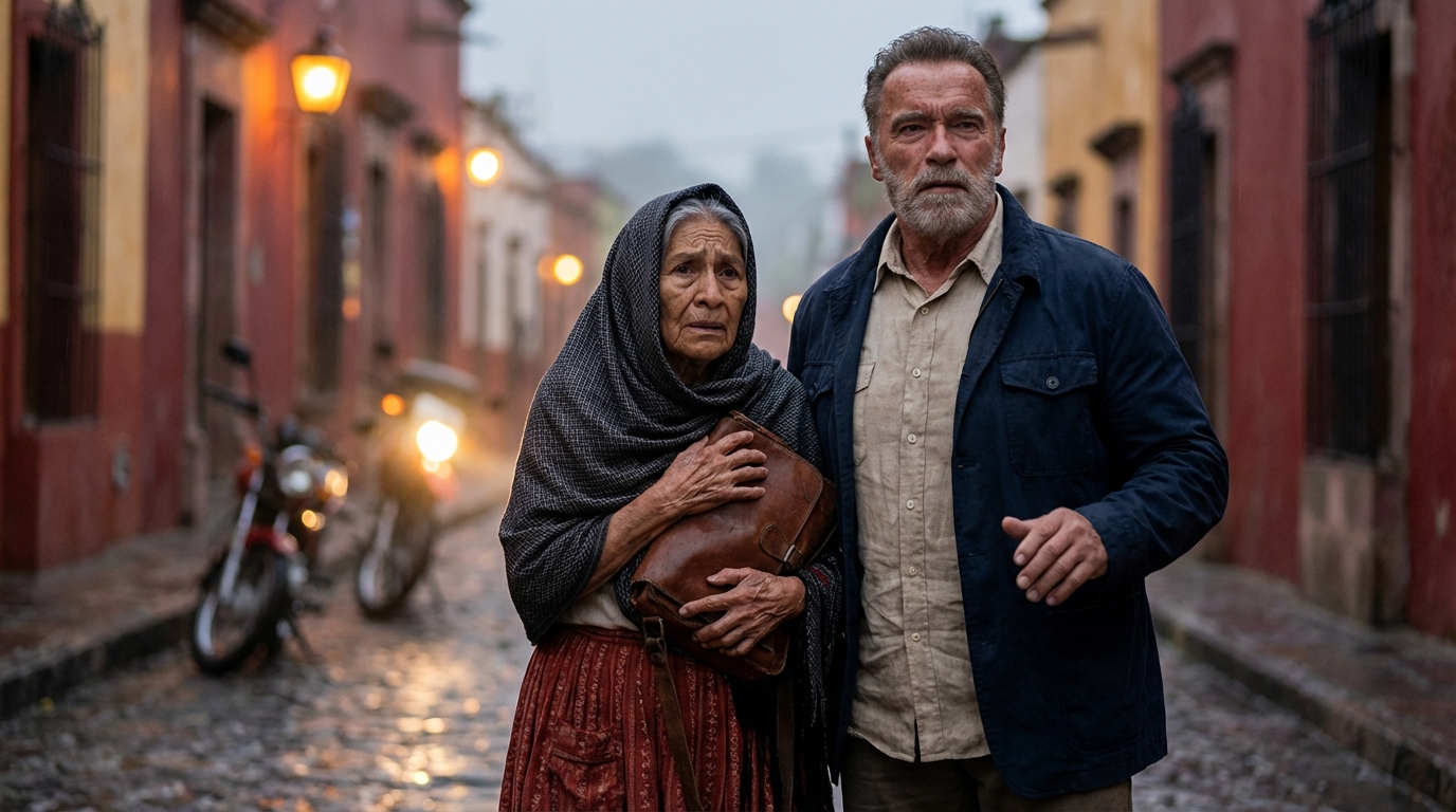 Echó a su madre con una maleta a la calle… y al instante, un rugido de motos cambió todo