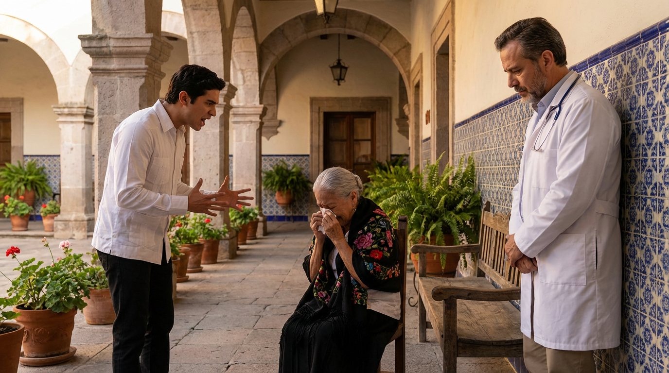 Le jaló la silla a su nuera embarazada en plena cena… y el grito heló a todos en la mansión