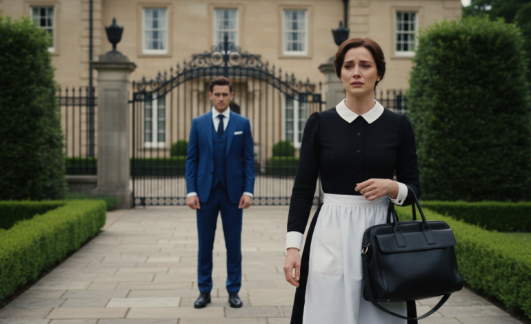 El viudo millonario siguió a su empleada embarazada hasta un barrio humilde. Lo que descubrió tras esa puerta vieja lo hizo caer de rodillas: Un secreto de 5 años que tenía su misma mirada. 💔😭